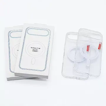 Ốp lưng iPhone 17 Air Clear Case Magnetic trong suốt