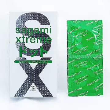 Bao cao su Sagami Xtreme White Nhật Bản 10 bao