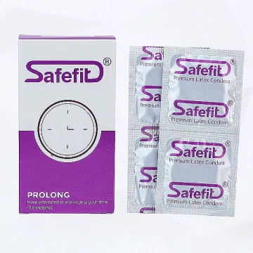 Bao cao su SafefitD Prolong hỗ trợ nam giới kiểm soát thời gian quan hệ