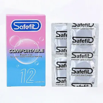 Bao cao su Safefit Comfortable siêu mỏng, giúp truyền nhiệt tốt, mang lại cảm giác chân thật