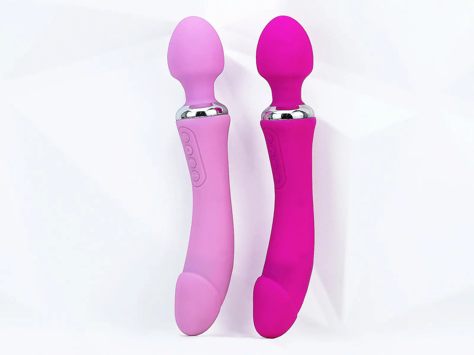 Máy massage điểm G rung 2 đầu Double End ấm nóng pin sạc
