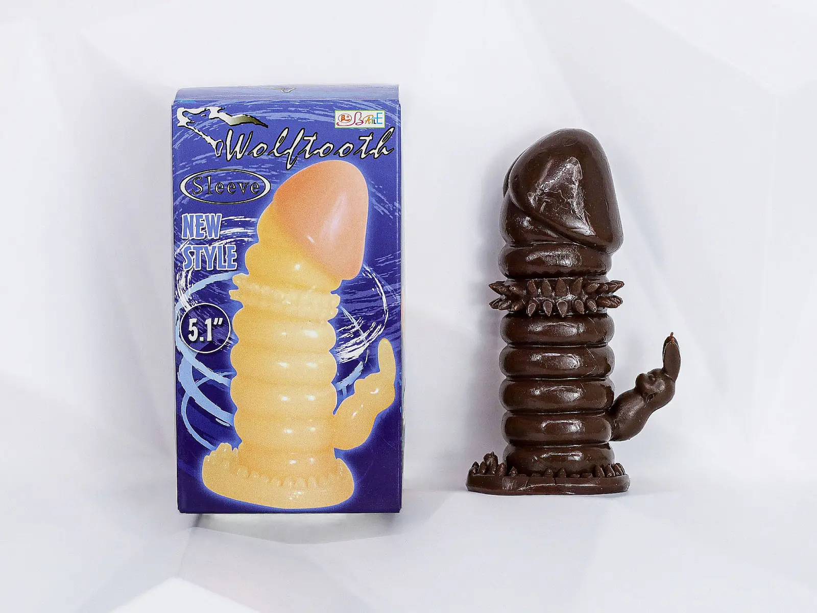 Sex toy bao cao su đôn dên siêu mềm gai có nhánh