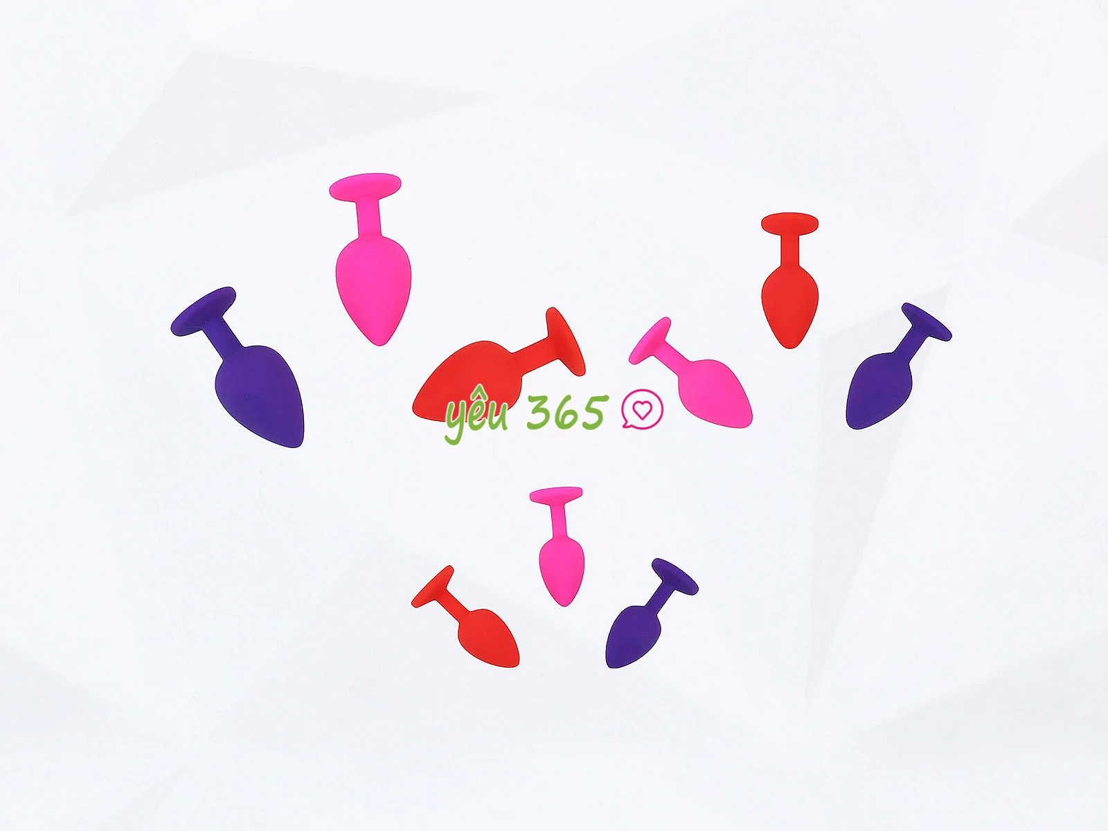 Kích hậu silicon Bullet 3 size 3 màu siêu kích thích