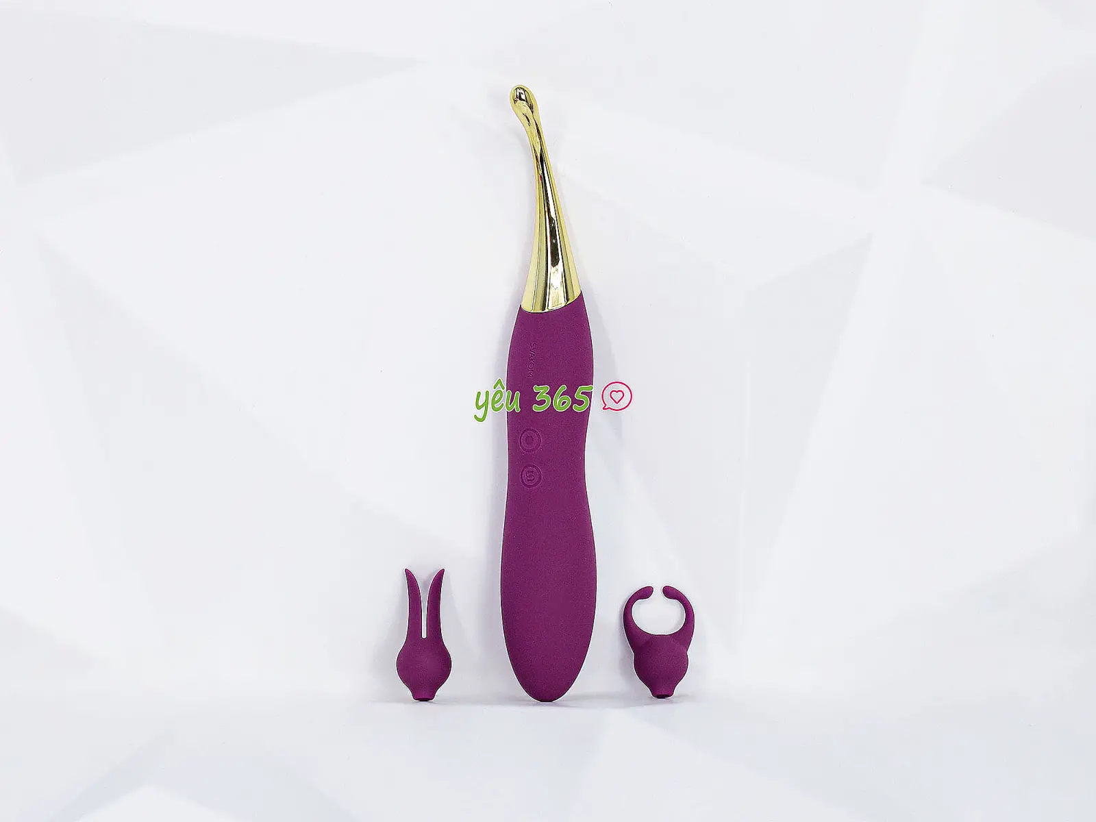 Máy massage điểm G cao cấp Svakom Beatrice kèm 2 đầu rung phụ