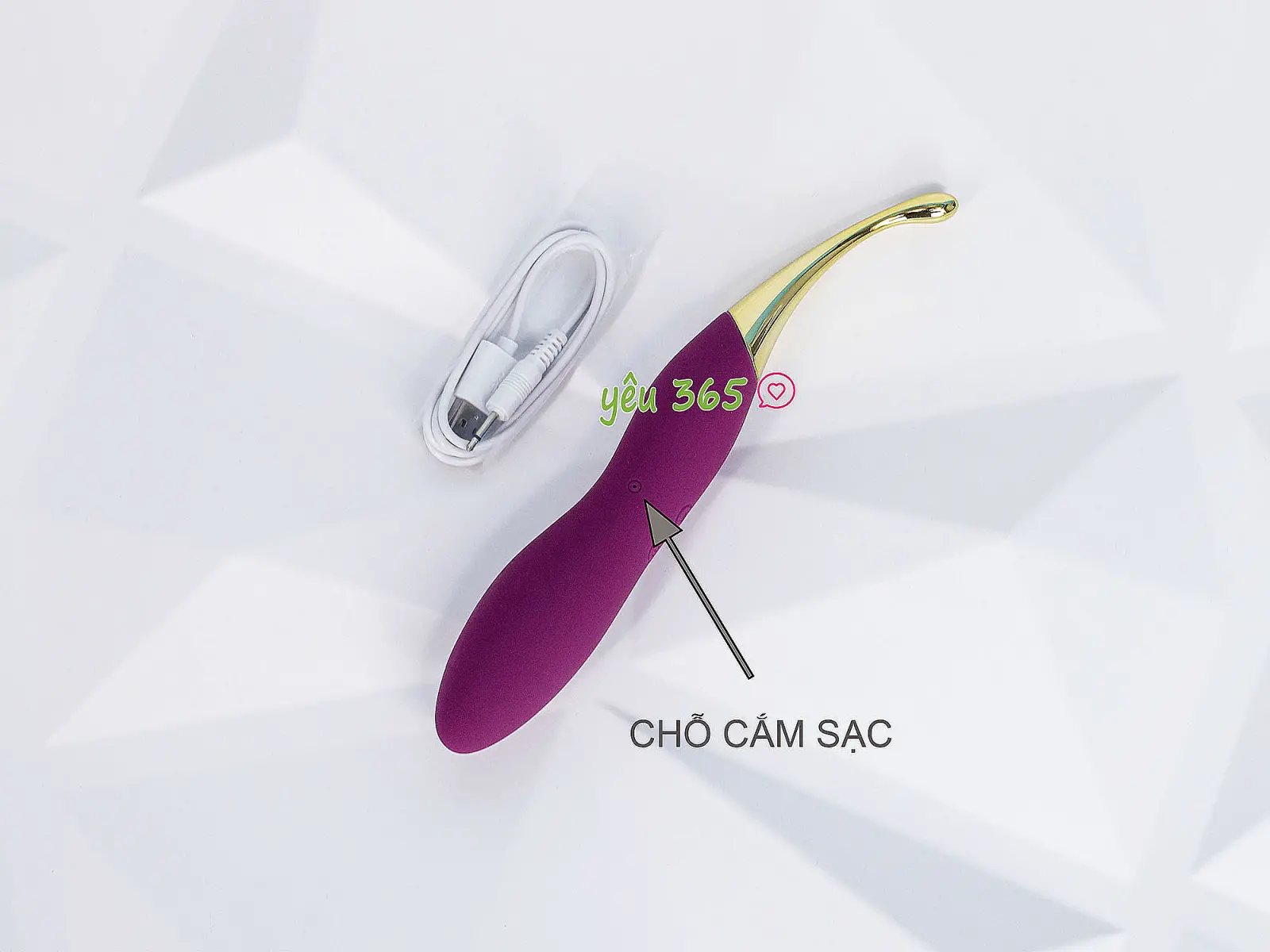 Máy massage điểm G cao cấp Svakom Beatrice kèm 2 đầu rung phụ