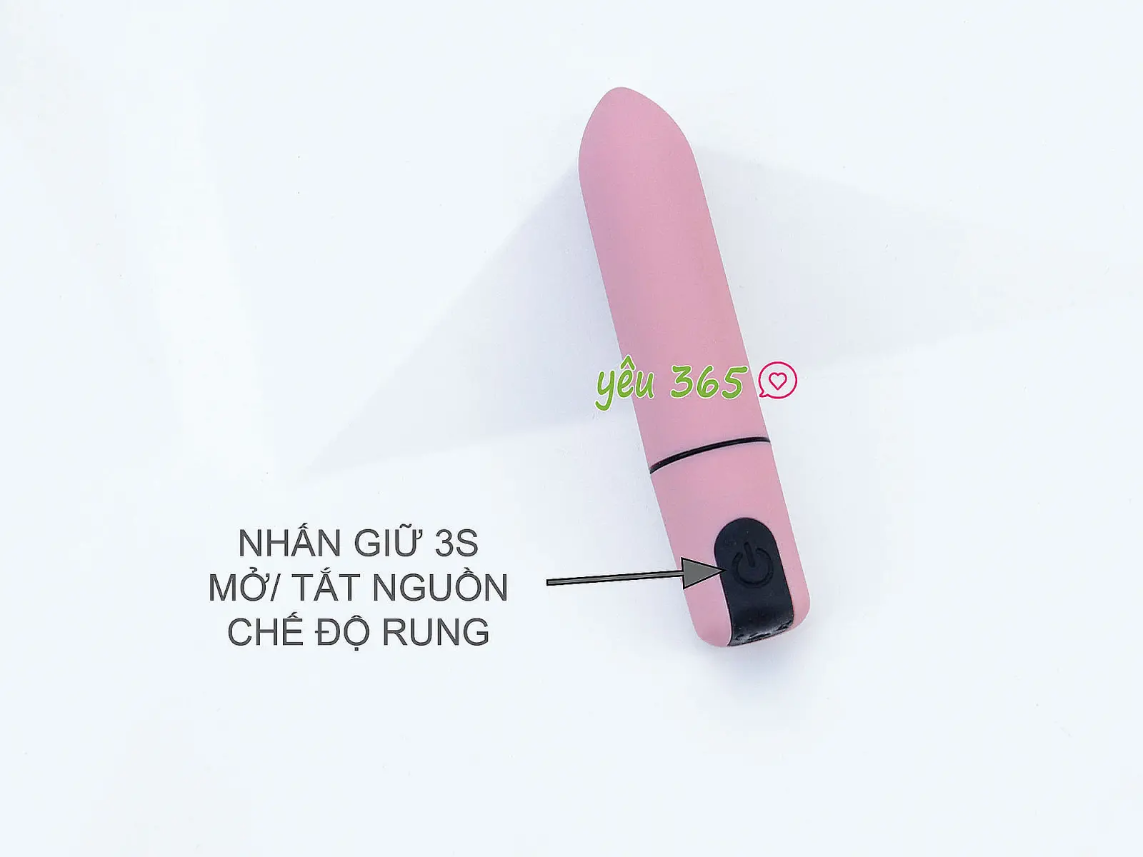 Trứng rung thỏi son nhỏ gọn 10 chế độ rung mạnh mẽ