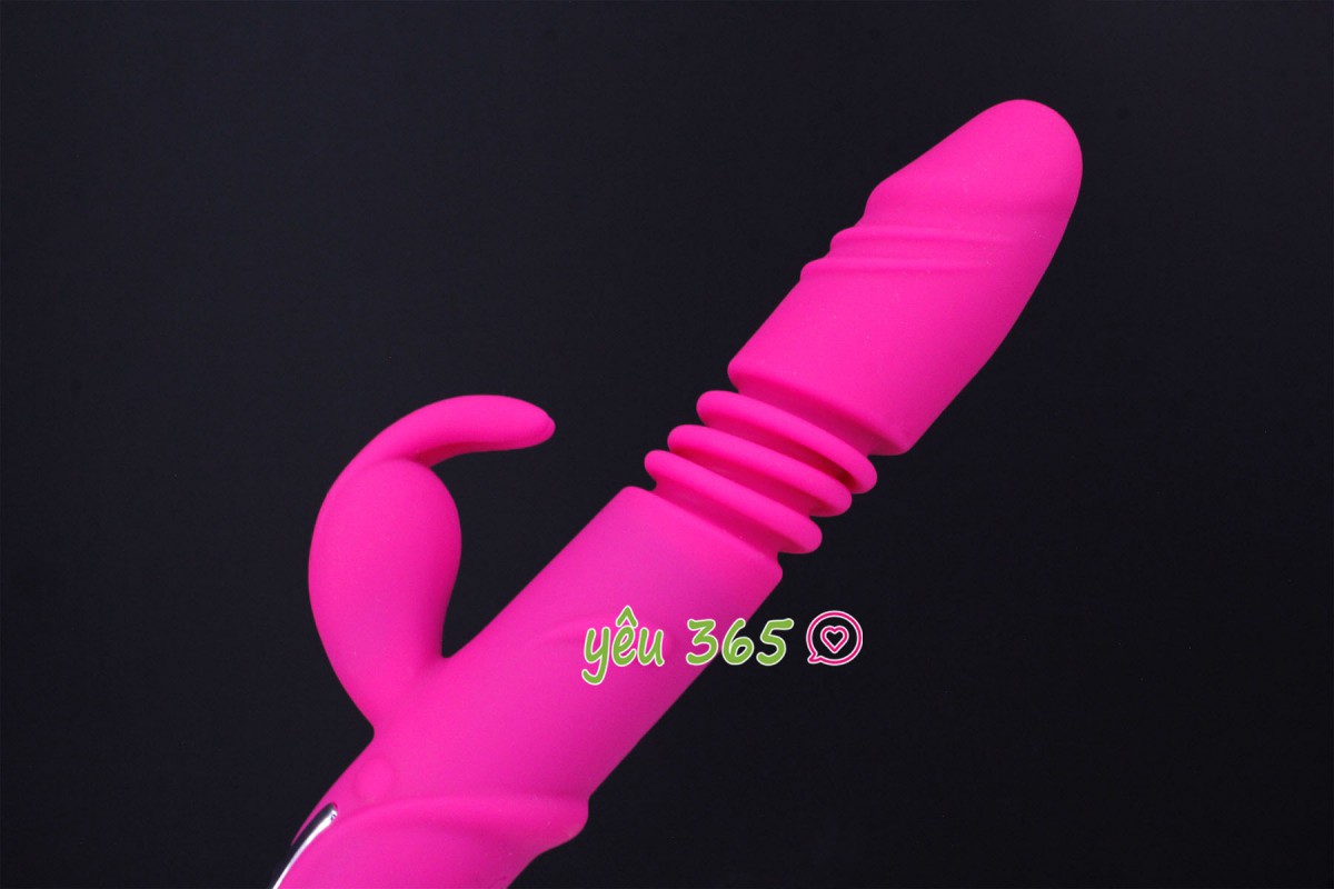 Dương vật giả rung thụt, phát nhiệt Rabbit Vibrator 8