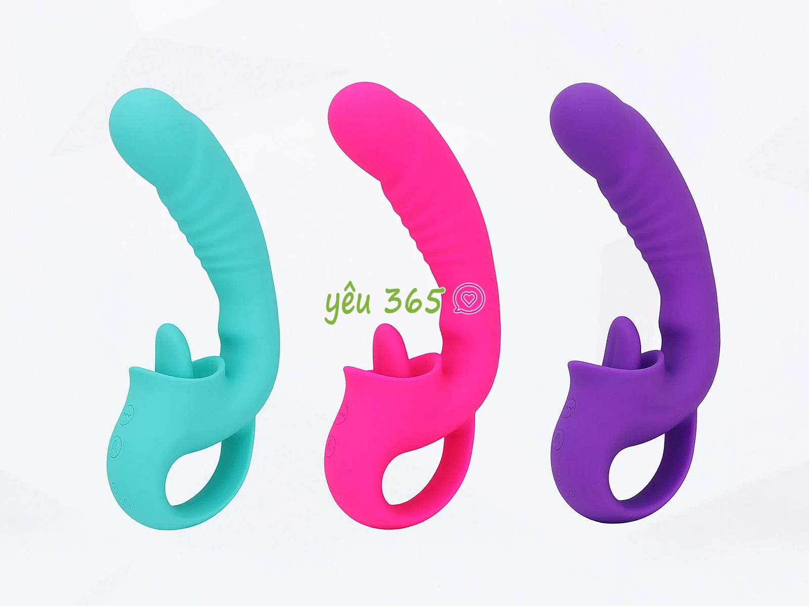 Dương vật giả Tongue Licking rung liếm lưỡi 2 trong 1 mang đến trải nghiệm đa điểm