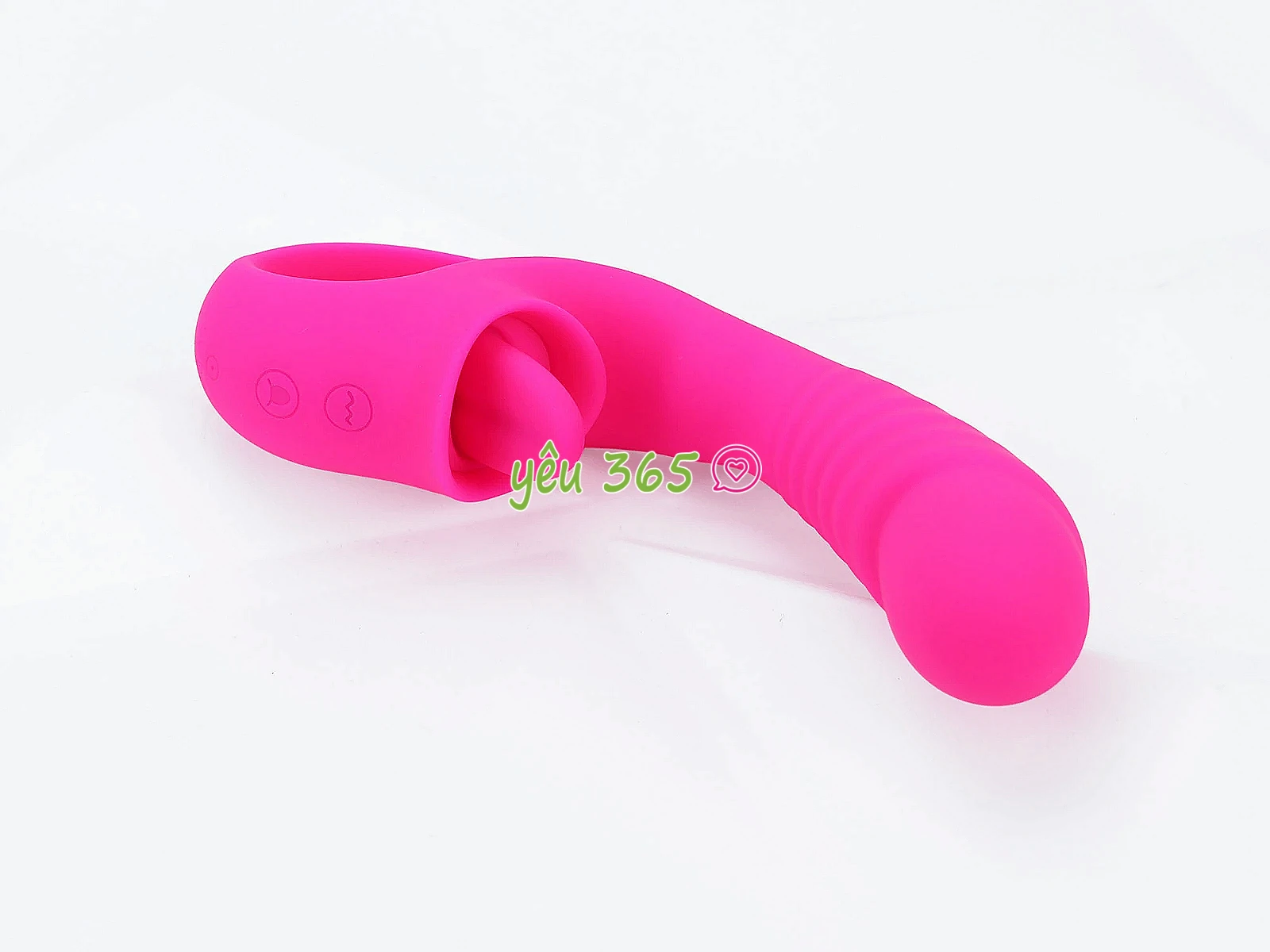 Dương vật giả Tongue Licking rung liếm lưỡi 2 trong 1 mang đến trải nghiệm đa điểm
