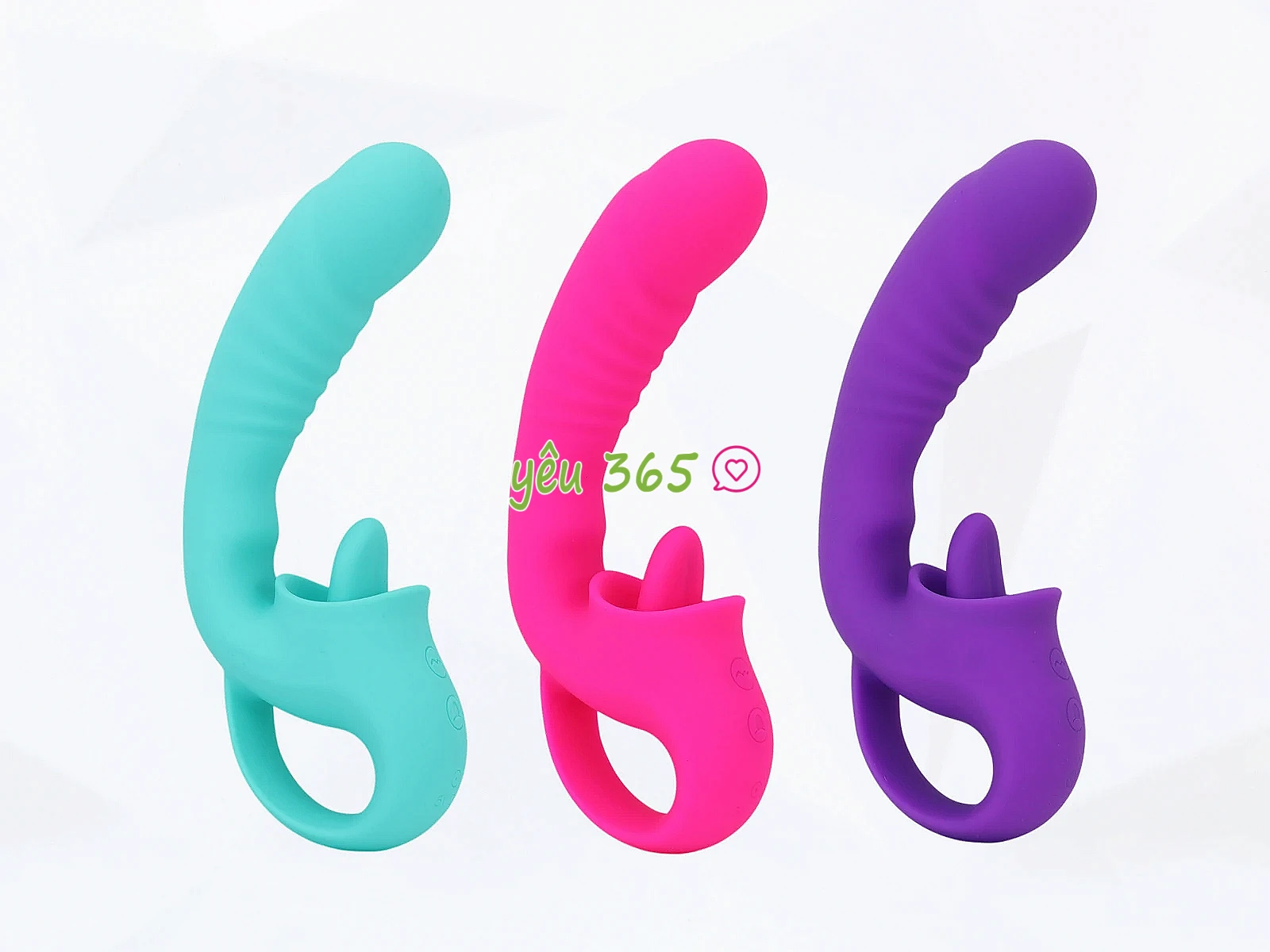 Dương vật giả Tongue Licking rung liếm lưỡi 2 trong 1 mang đến trải nghiệm đa điểm