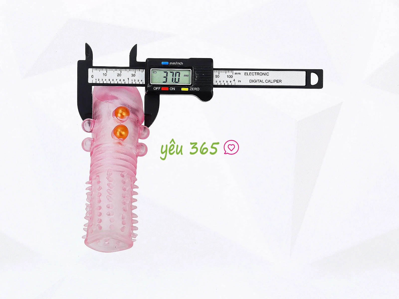 Bao cao su đôn dên gai bi hồng trong suốt
