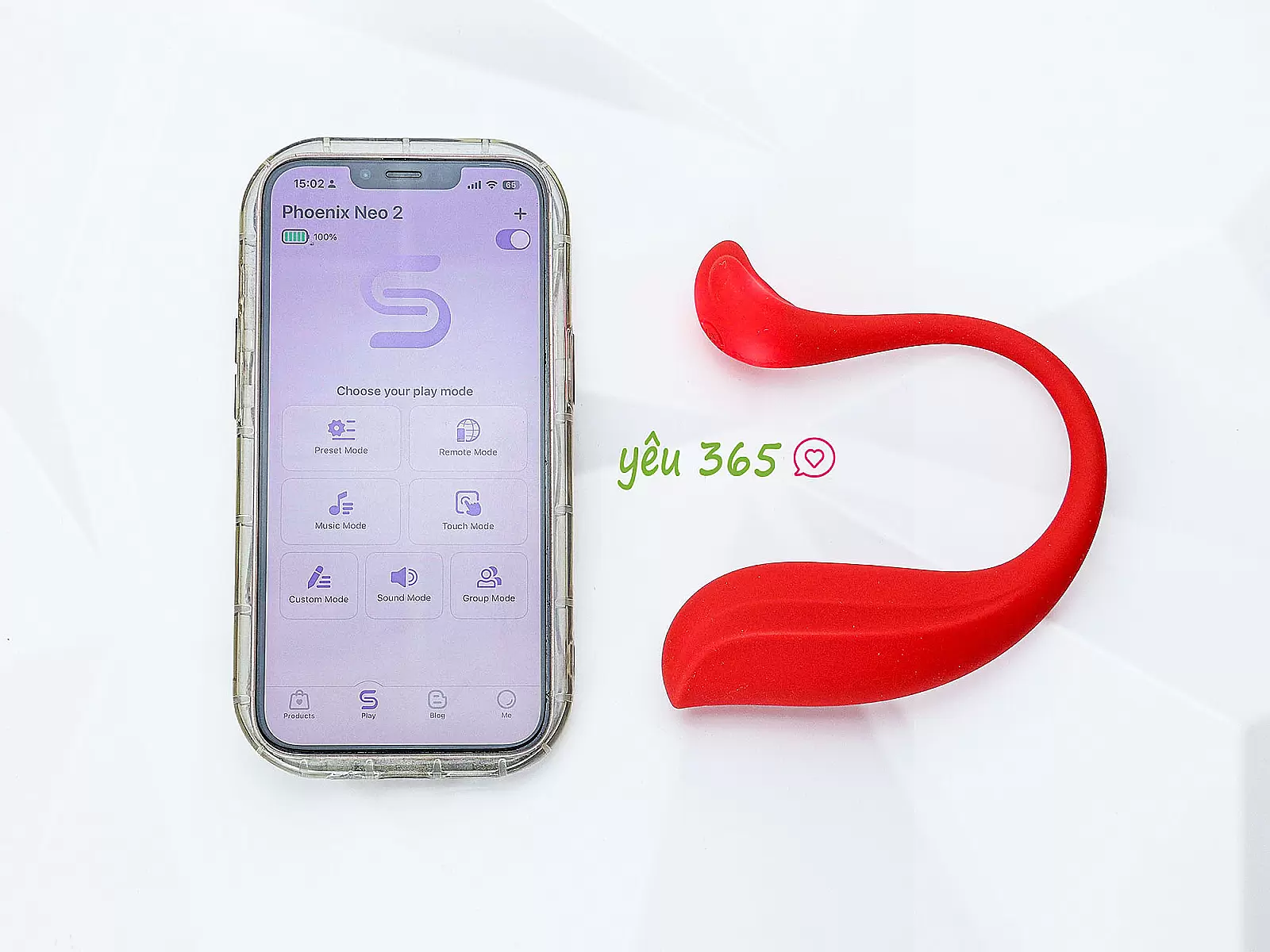 Trứng rung Svakom Phoenix Neo 2 - điều khiển không dây toàn cầu qua App