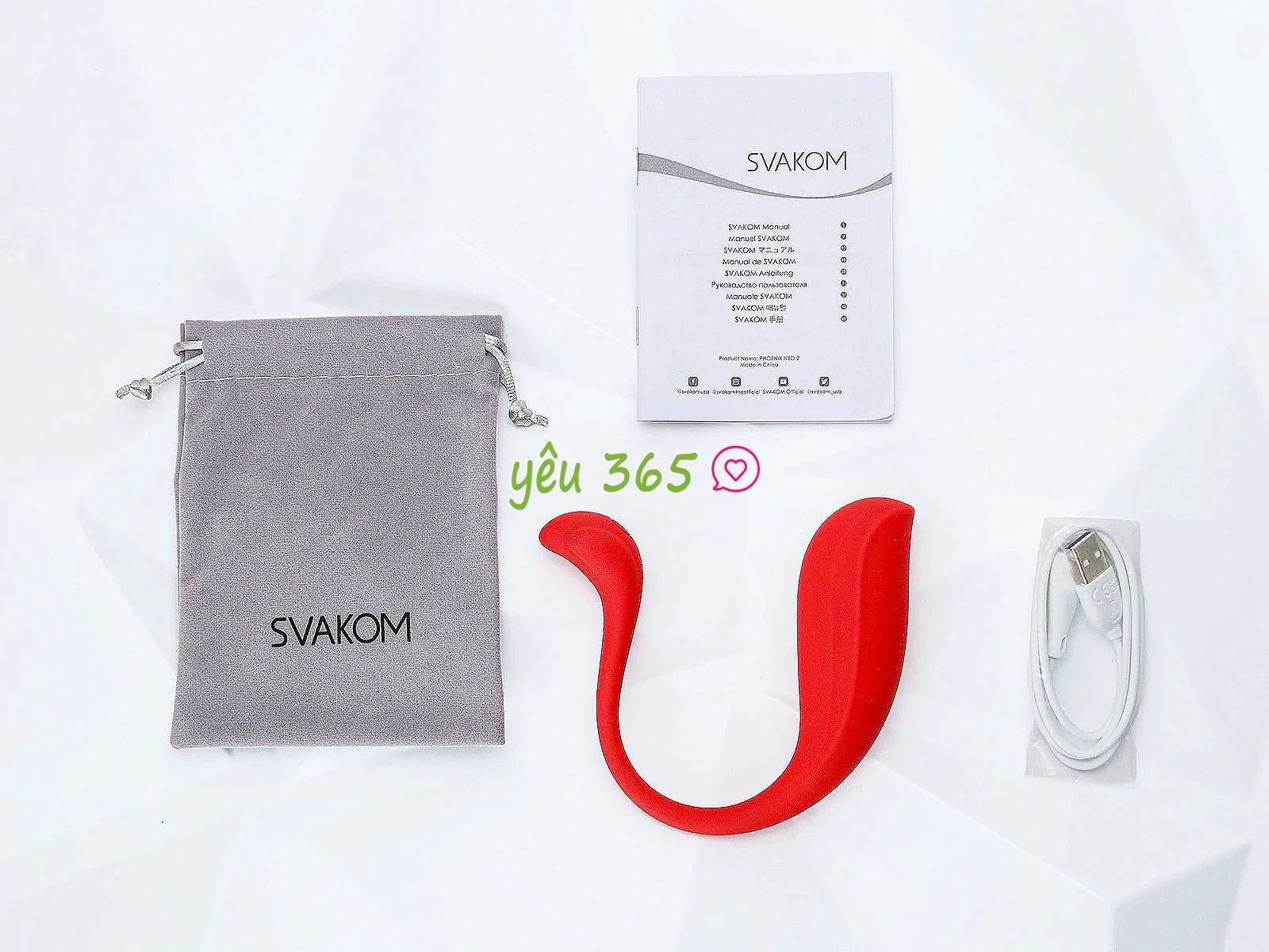 Trứng rung Svakom Phoenix Neo 2 - điều khiển không dây toàn cầu qua App