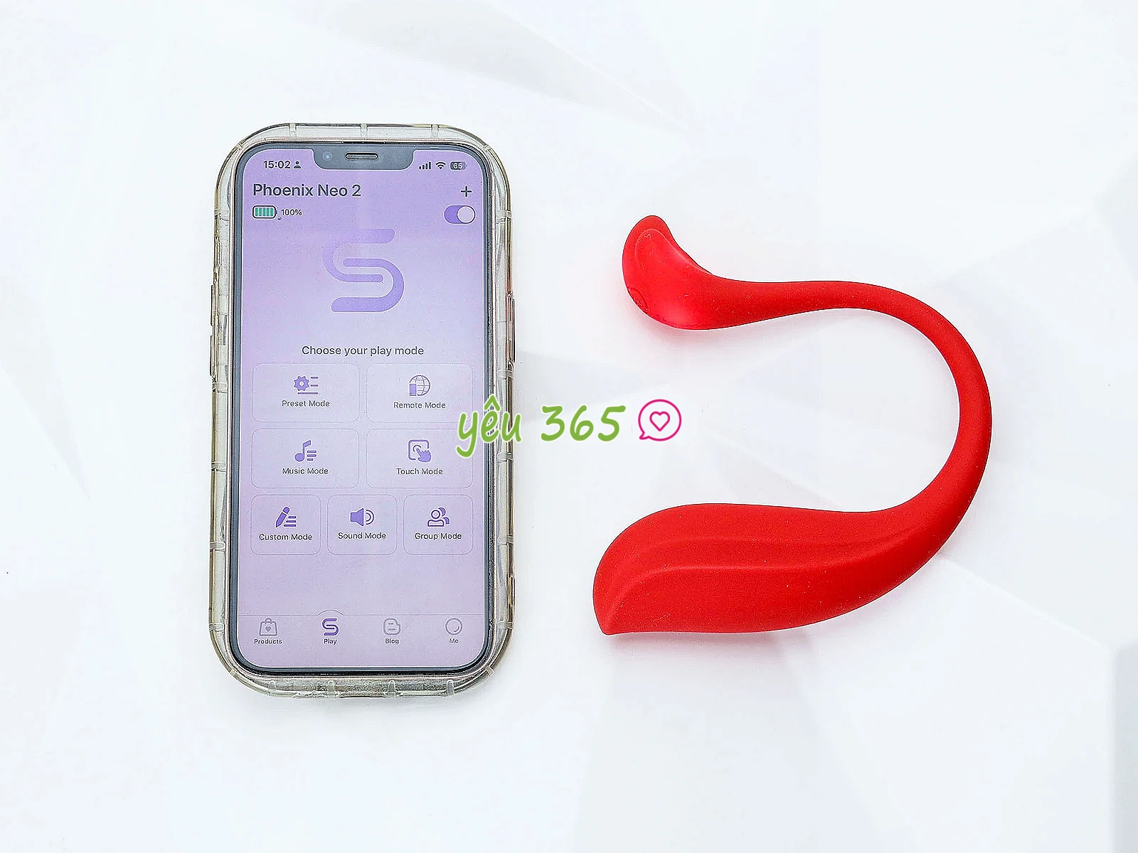 Trứng rung Svakom Phoenix Neo 2 - điều khiển không dây toàn cầu qua App