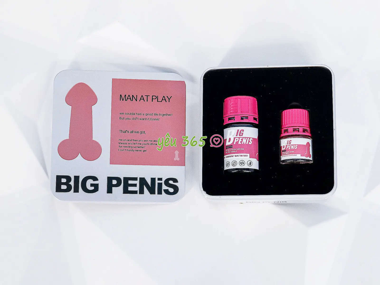 Chai hít Big Penis khơi dậy khoái cảm