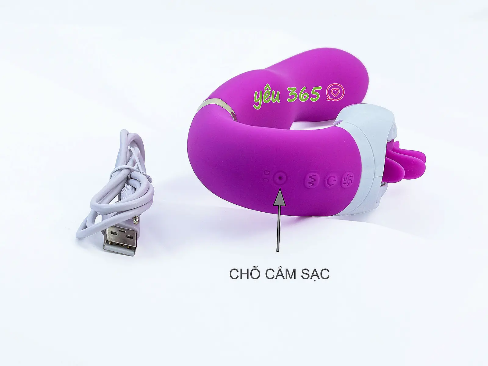 Lưỡi xoay rung massage đa năng CHI