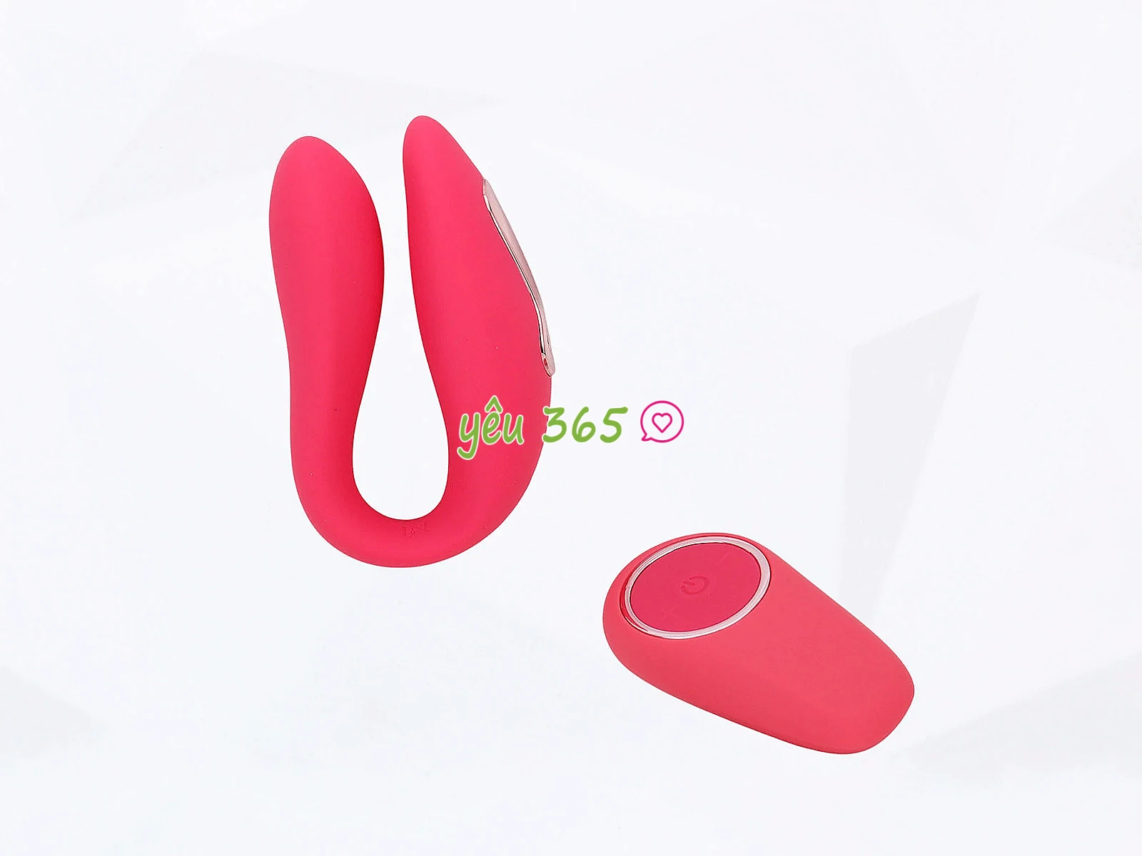 Trứng rung tình yêu 2 đầu sang trọng có điều khiển