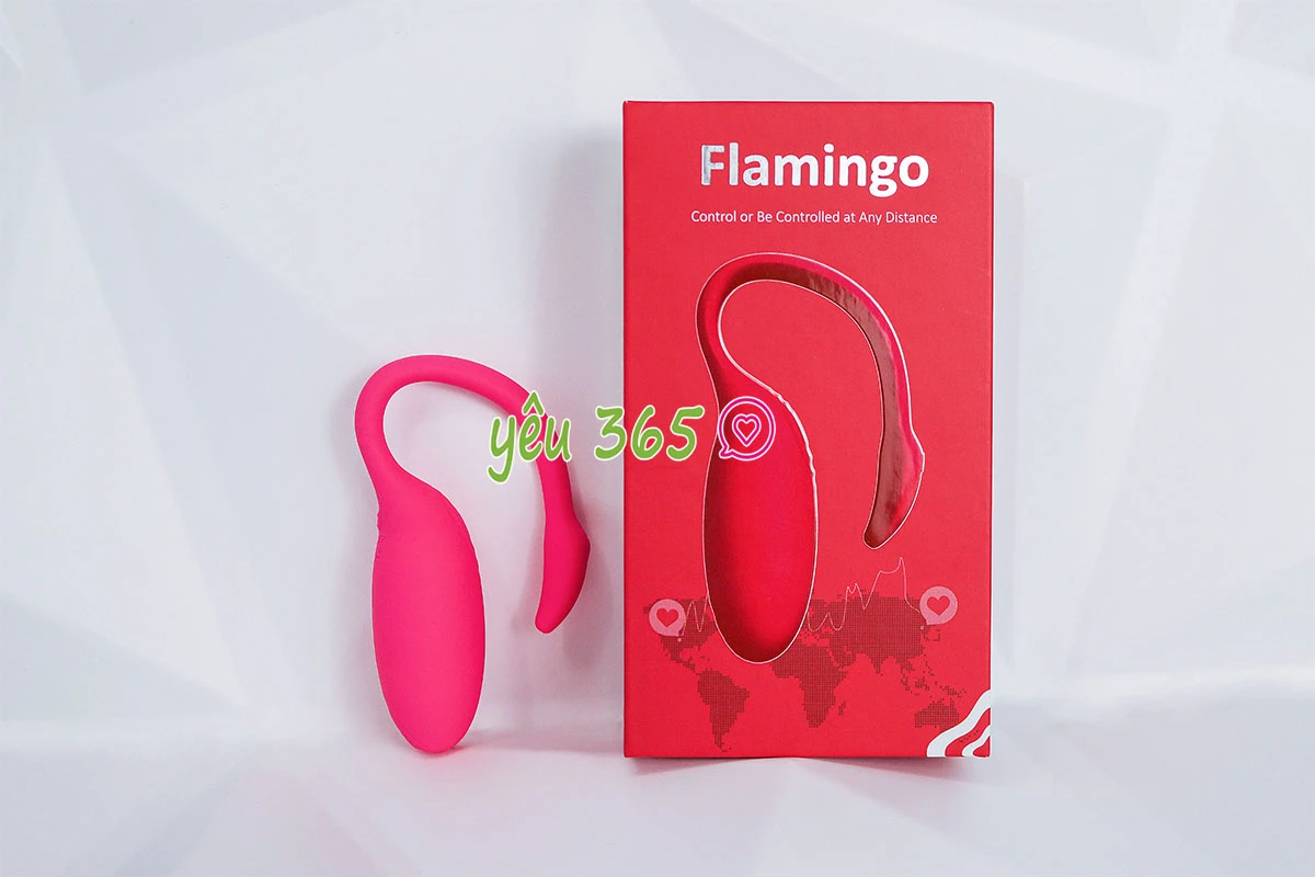 Trứng rung tình yêu thiên nga Flamingo sử dụng Smartphone ➩ Chính hãng