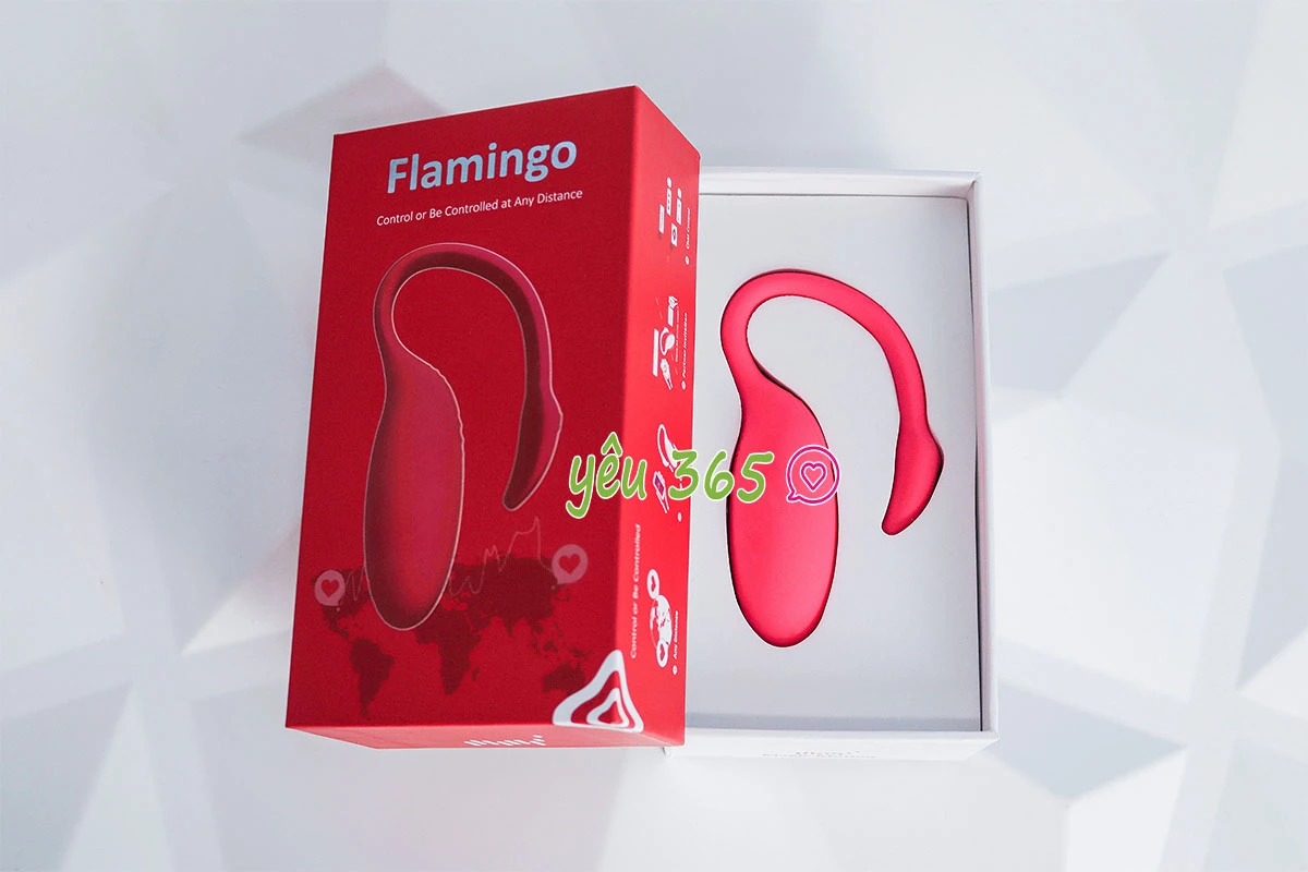 Trứng rung tình yêu thiên nga Flamingo sử dụng Smartphone ➩ Chính hãng