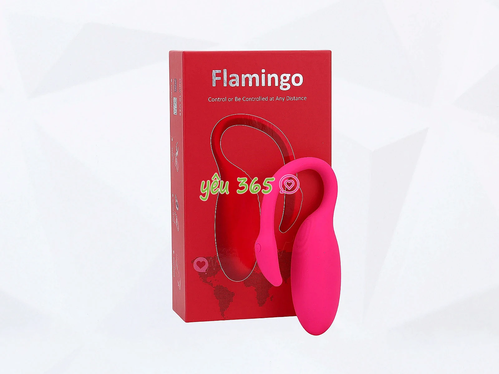 Trứng rung tình yêu thiên nga Flamingo sử dụng Smartphone ➩ Chính hãng
