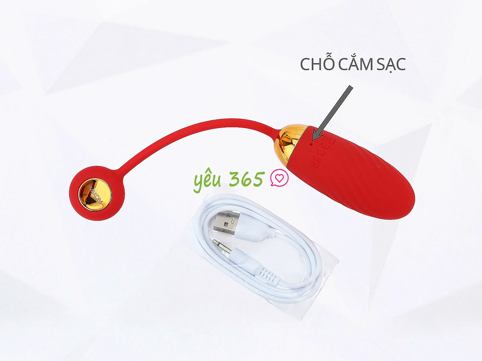 Trứng rung tình yêu Svakom Ella Neo điều khiển Smartphone