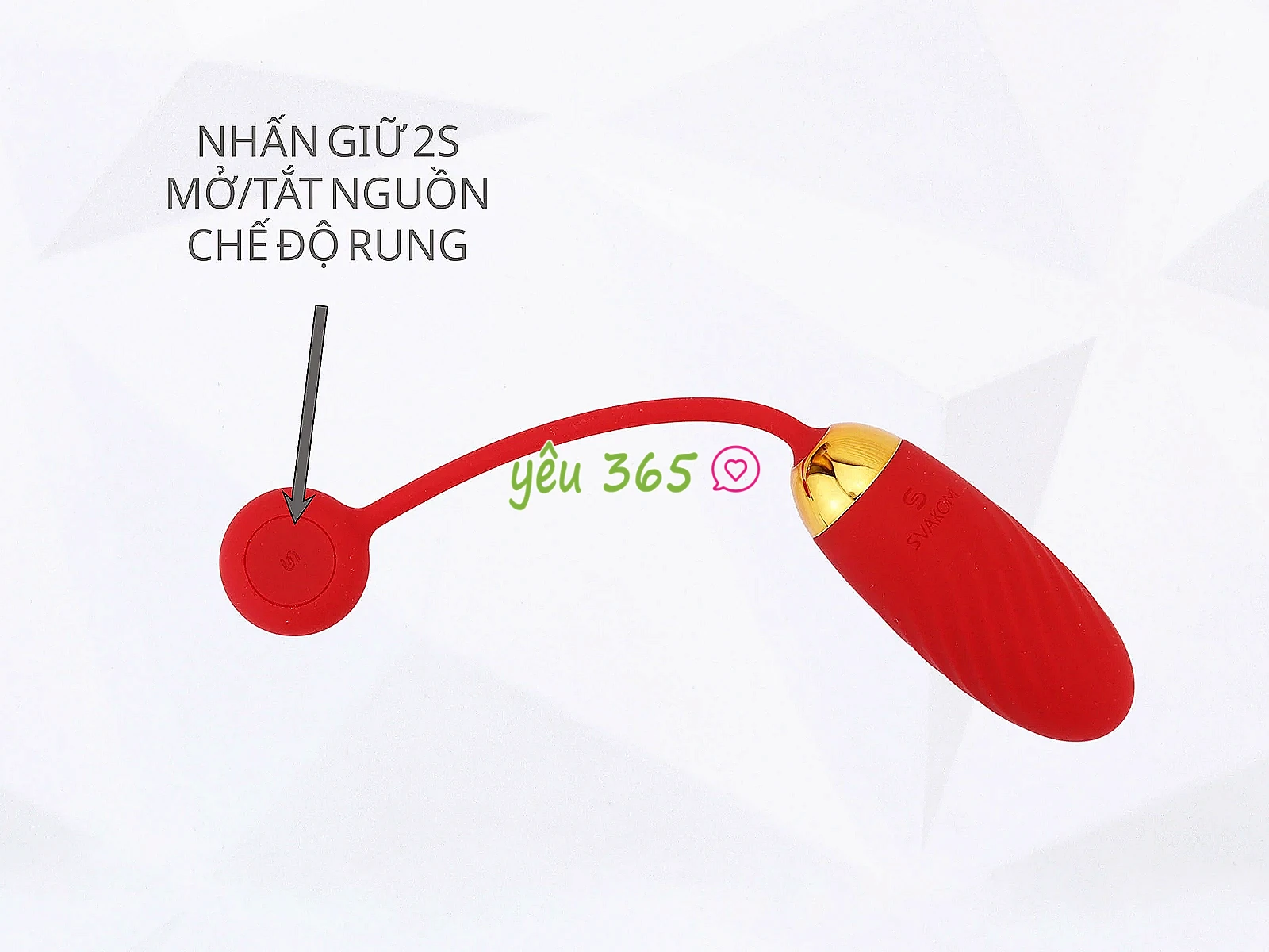 Trứng rung tình yêu Svakom Ella Neo điều khiển Smartphone