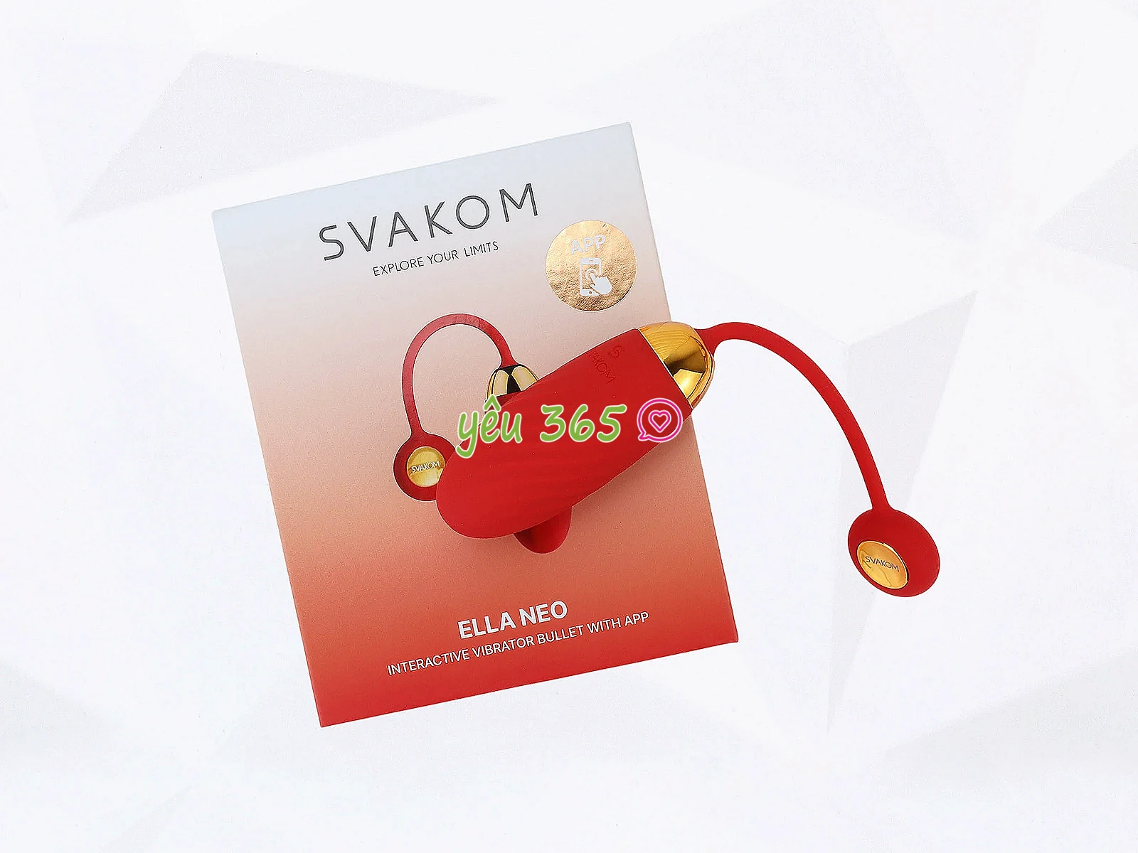 Trứng rung tình yêu Svakom Ella Neo điều khiển Smartphone