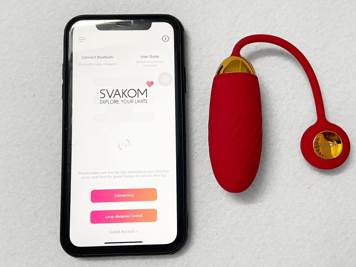 Trứng rung tình yêu Svakom Ella Neo điều khiển Smartphone