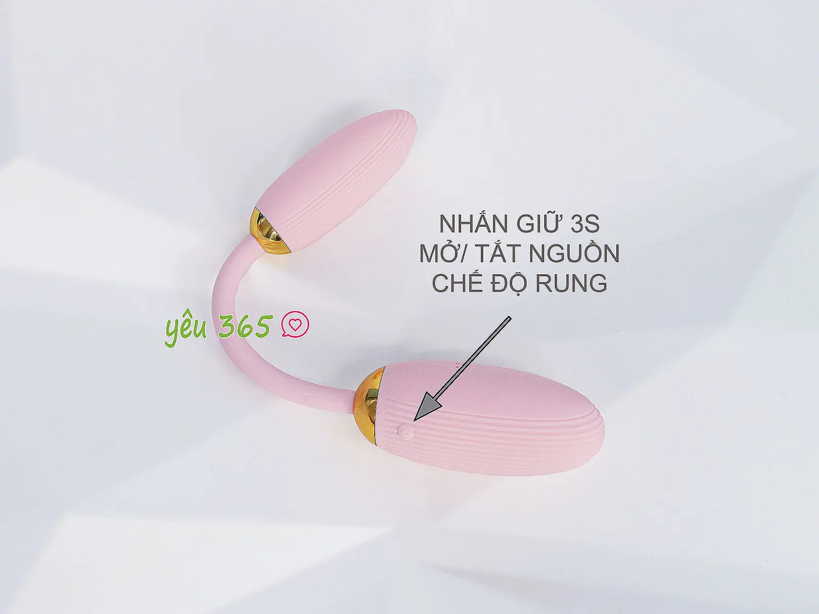 Trứng rung 2 đầu Ankni nhỏ gọn