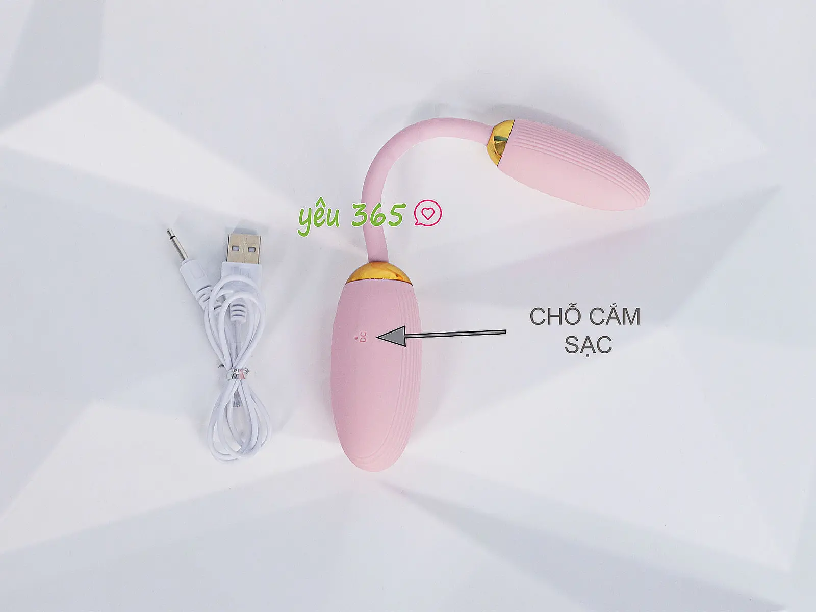 Trứng rung 2 đầu Ankni nhỏ gọn