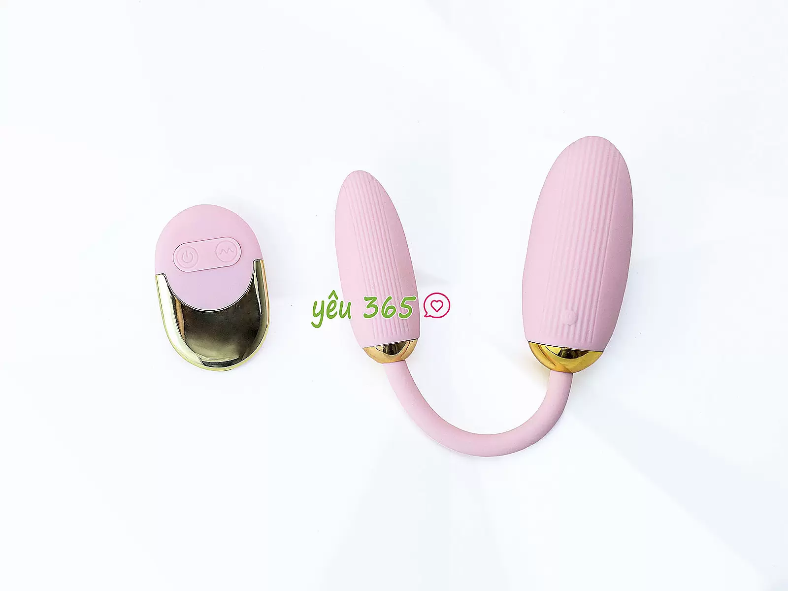 Trứng rung 2 đầu Ankni nhỏ gọn có điều khiển từ xa