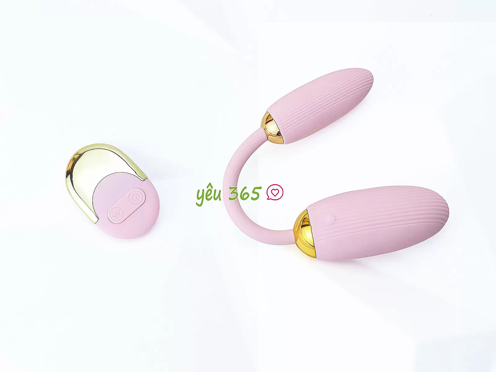 Trứng rung 2 đầu Ankni nhỏ gọn có điều khiển từ xa