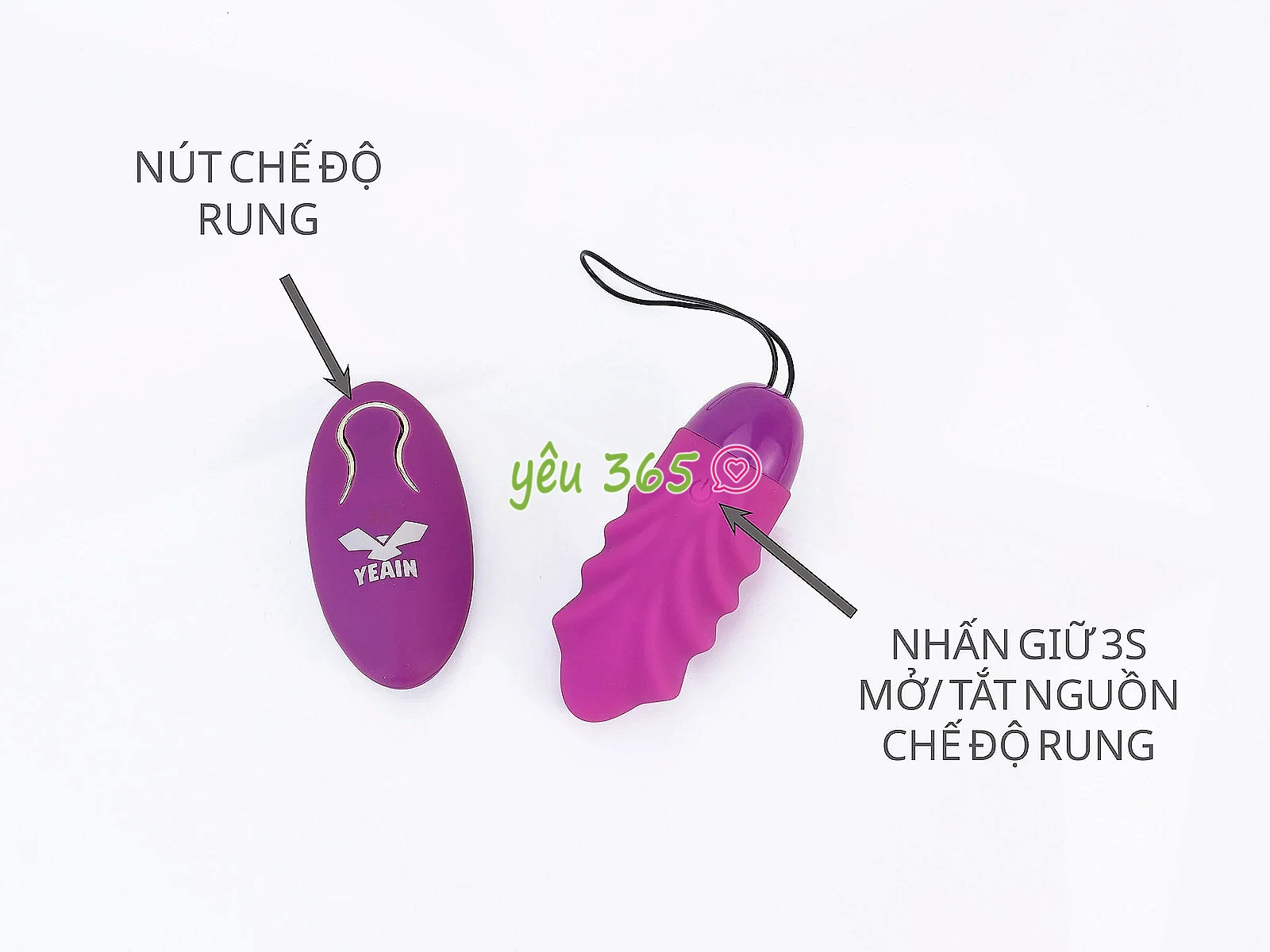 Trứng rung tình yêu không dây Yeain Sakura