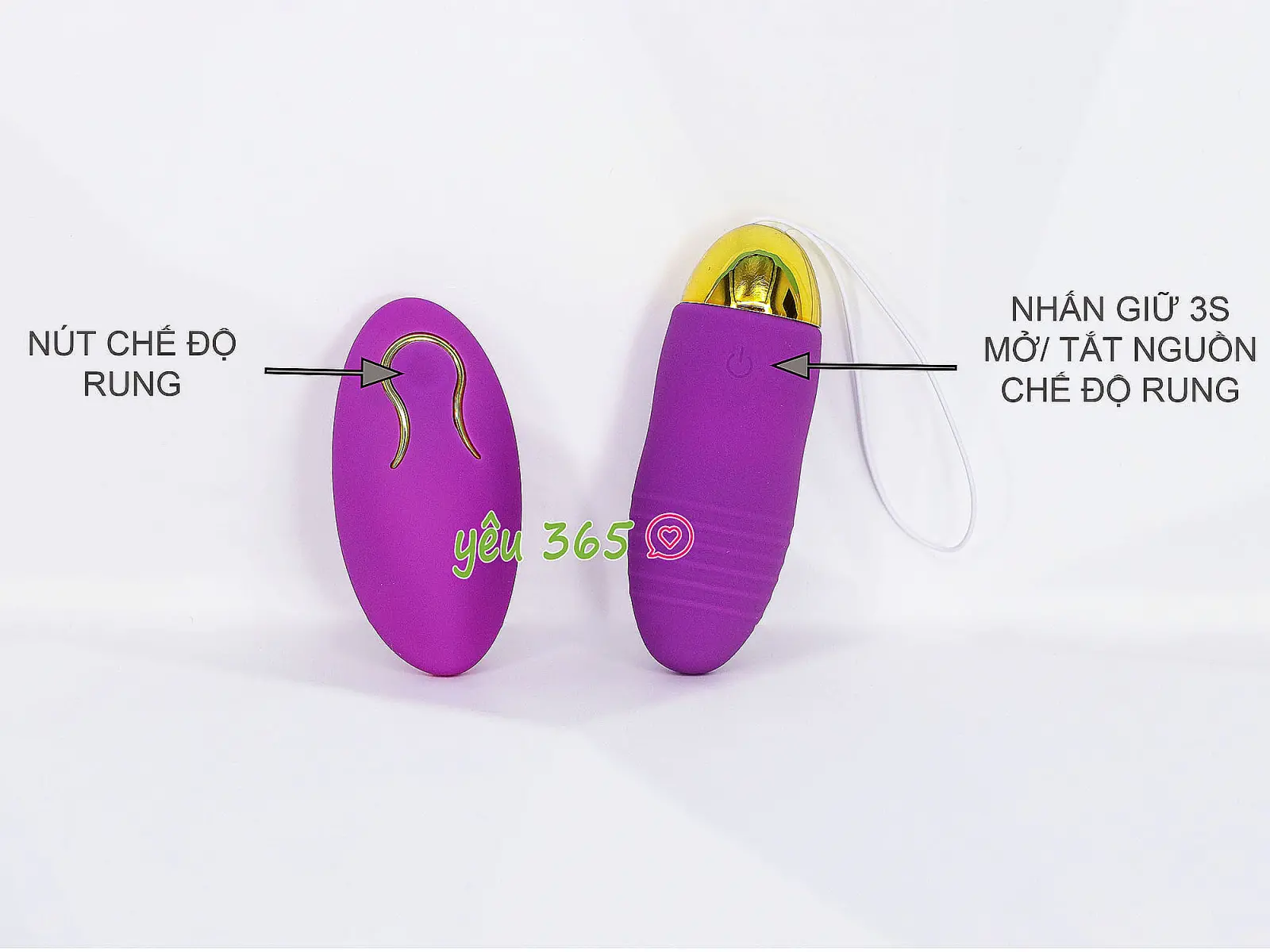 Trứng rung sạc Safiman - sextoy dạo đầu