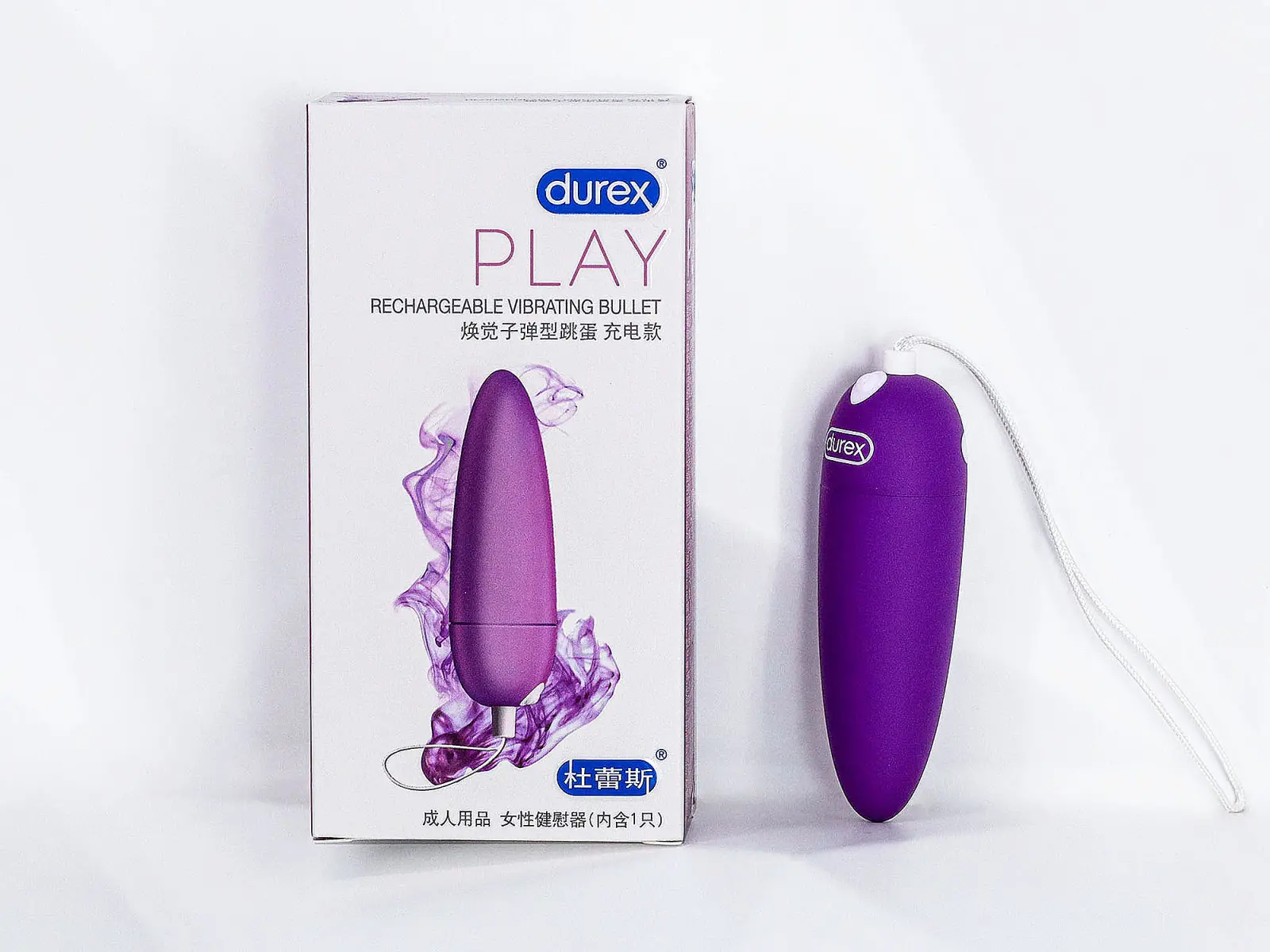 Trứng rung tình y&ecirc;u Durex Play pin sạc