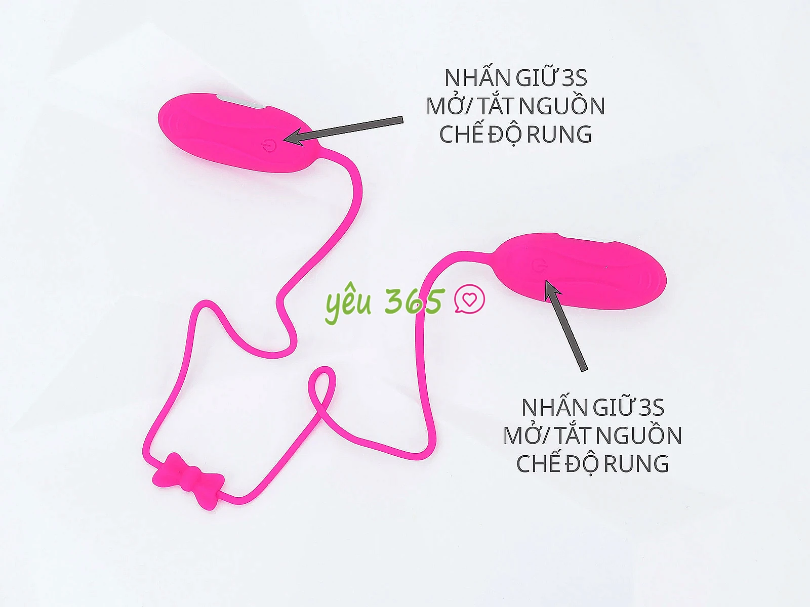 Trứng rung tình yêu 2 đầu Aphojoy