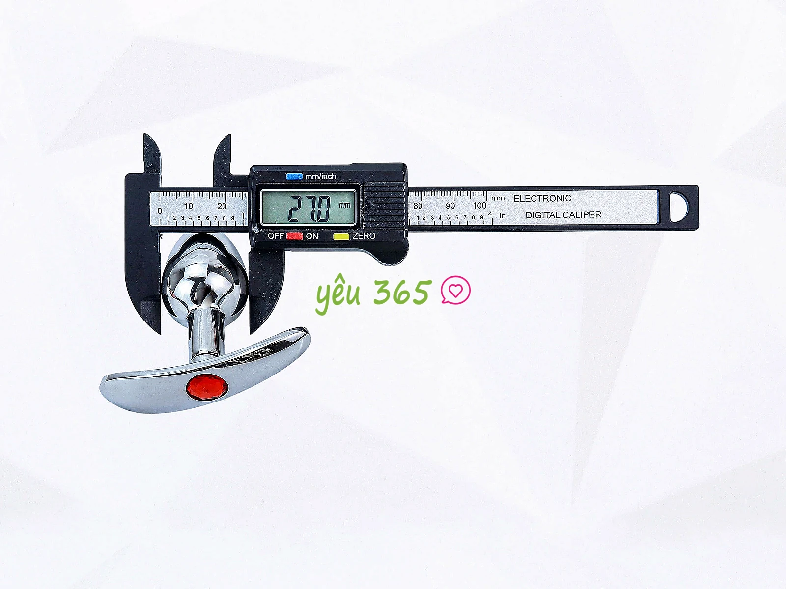 Dụng cụ kích thích hậu môn inox có tay cầm