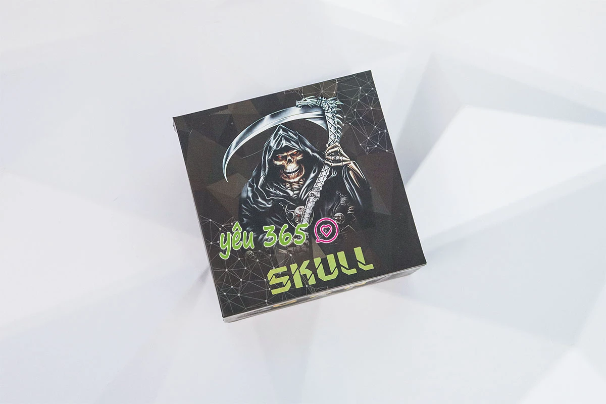 Chai ngửi Popper Skull đen tăng cảm giác khoái cảm