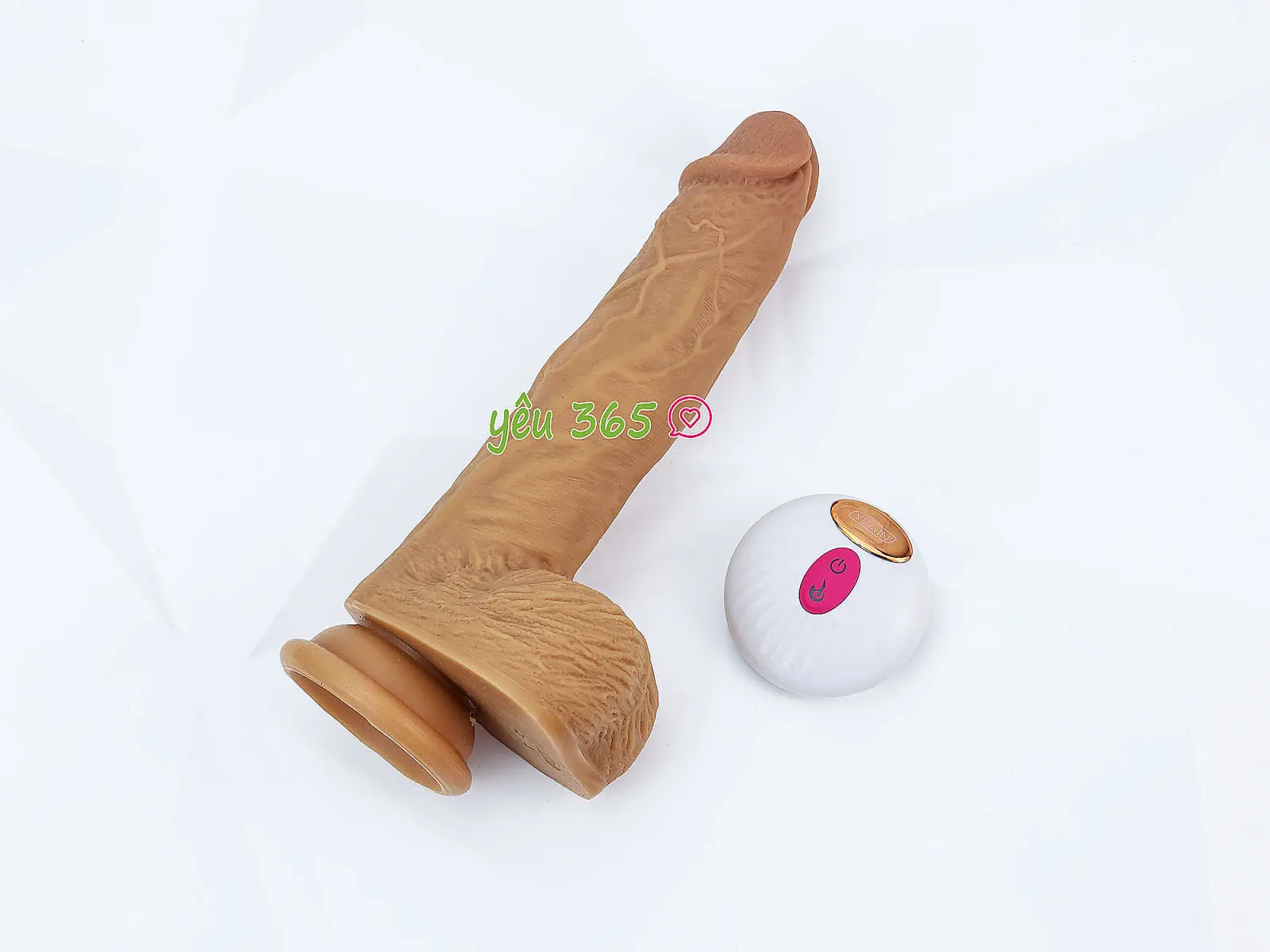 Dương vật giả có đế đa năng Yeain Real Dildo to dài