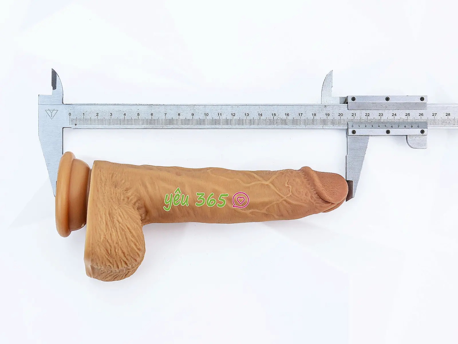 Dương vật giả có đế đa năng Yeain Real Dildo to dài