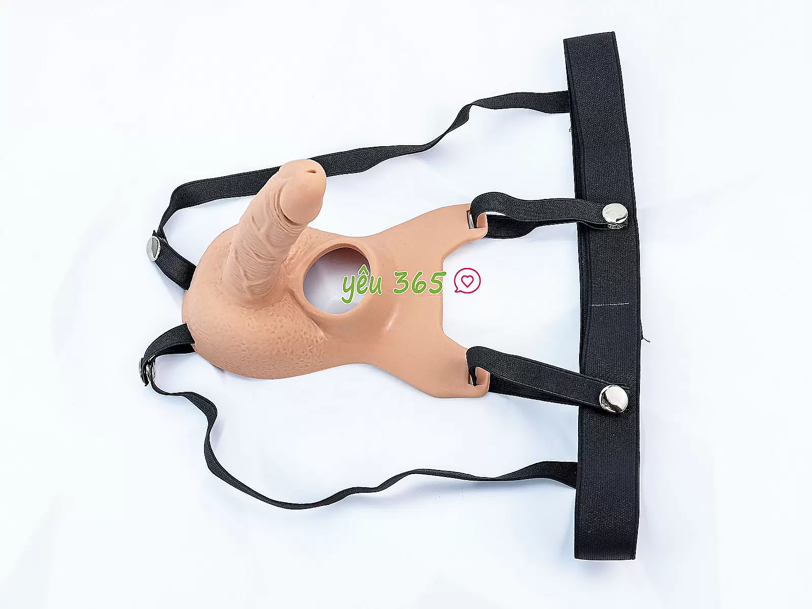 Dương vật giả dây đeo 2 đầu kết hợp