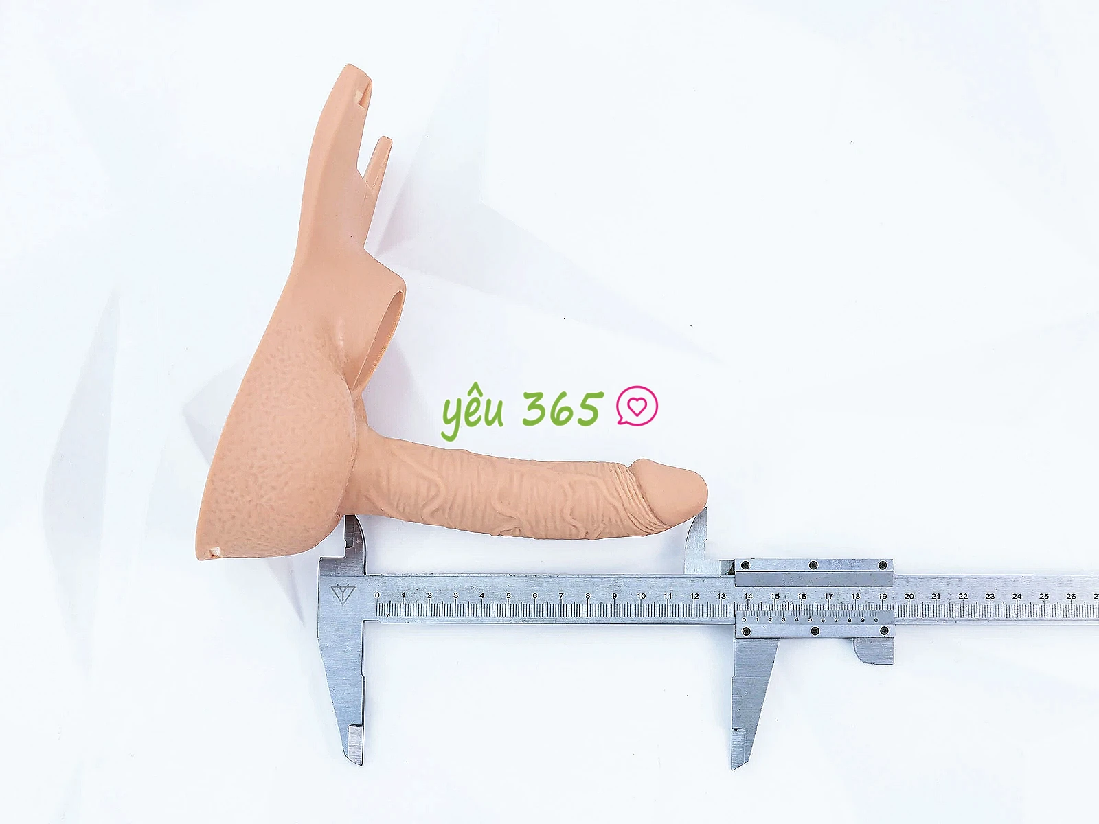 Dương vật giả dây đeo 2 đầu kết hợp tăng khoái cảm mạnh mẽ cho cả hai
