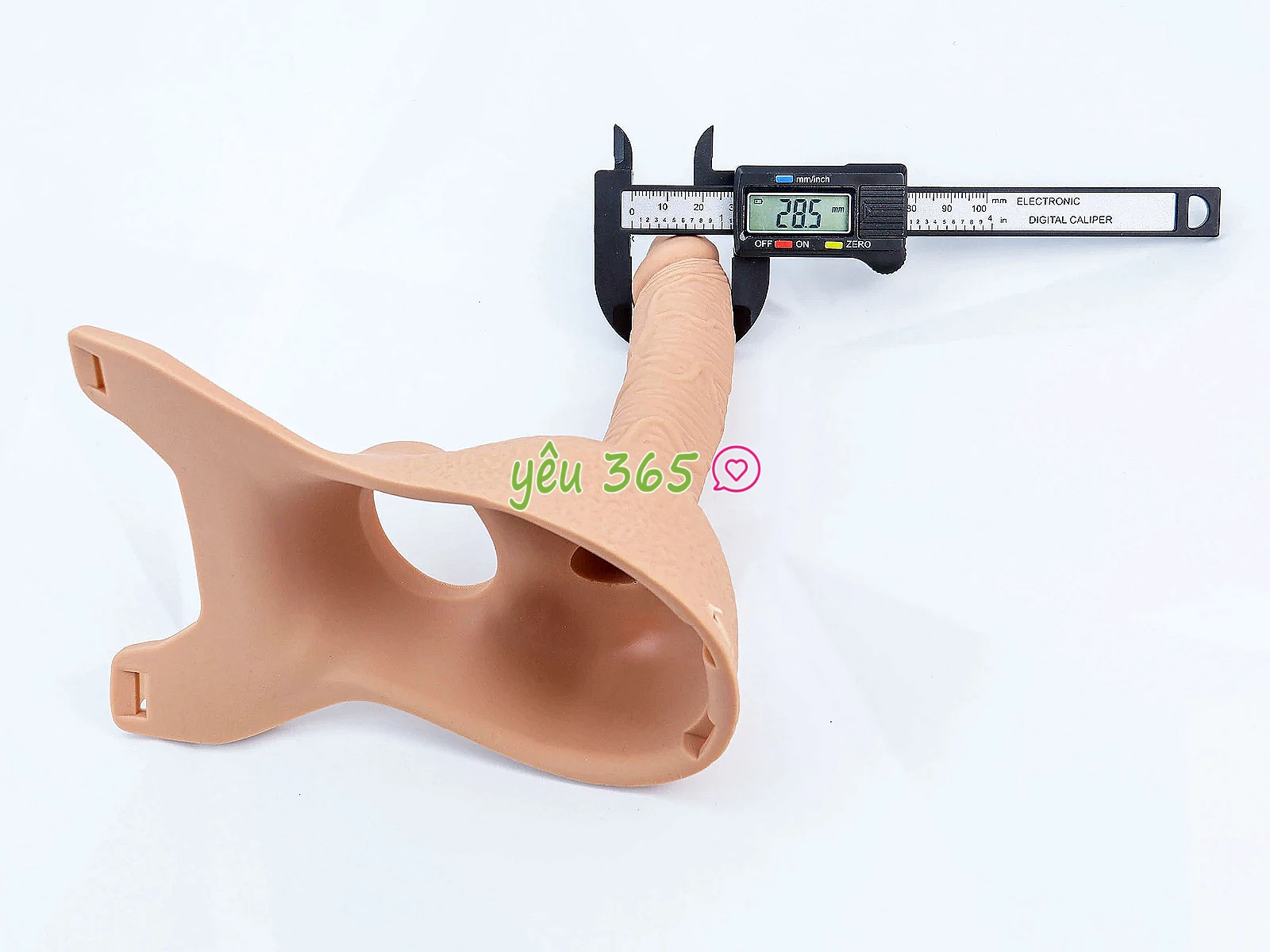 Dương vật giả dây đeo 2 đầu kết hợp tăng khoái cảm mạnh mẽ cho cả hai