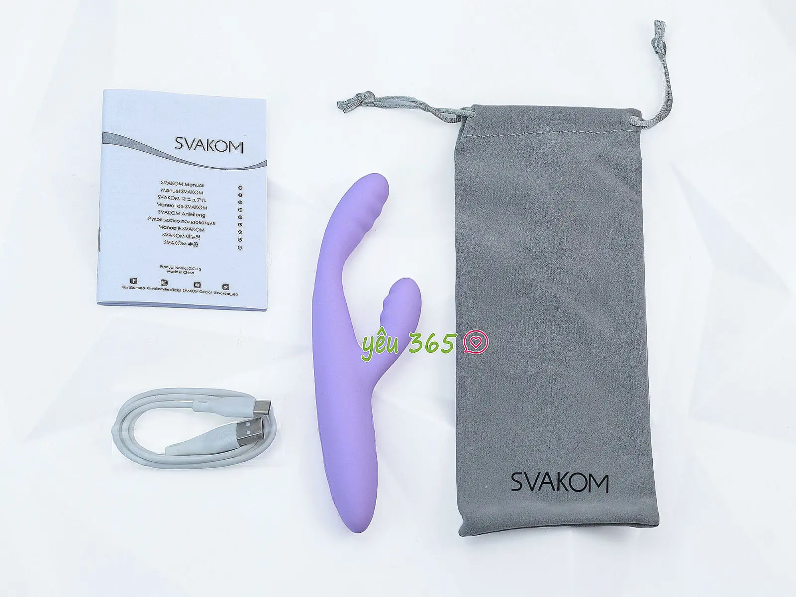 Máy mát xa điểm G Svakom CiCi+2 có nhánh