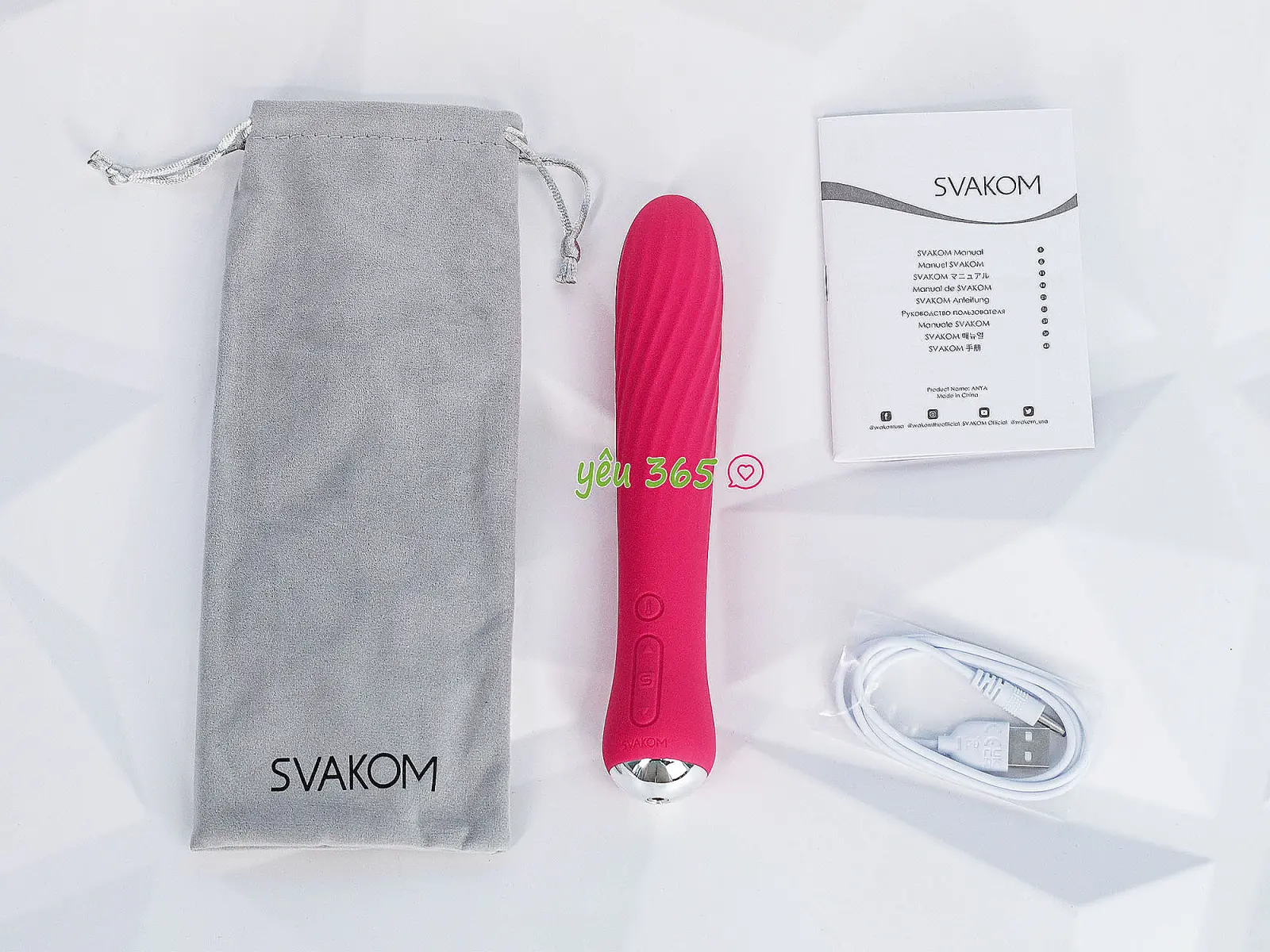 Máy mát xa điểm G Svakom Anya pin sạc hàng chuẩn USA