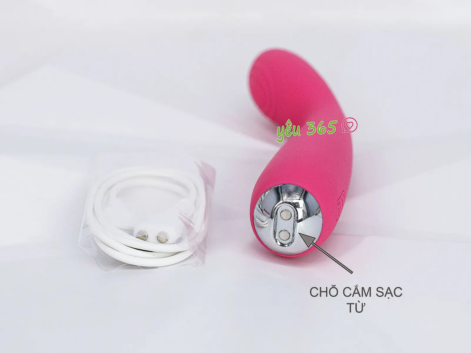 Máy mát xa điểm G ngón tay cao cấp Svakom Iris 5 chế đô rung pin sạc tiêu chuẩn USA
