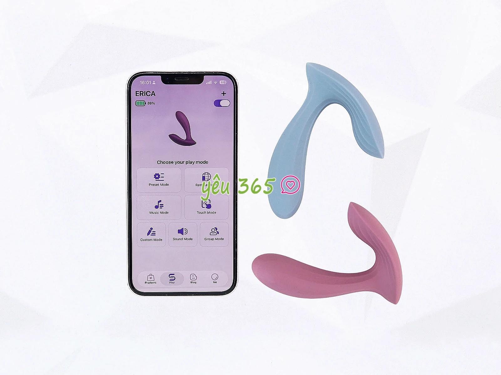 Máy massage quần lót Svakom Erica điều khiển bằng App