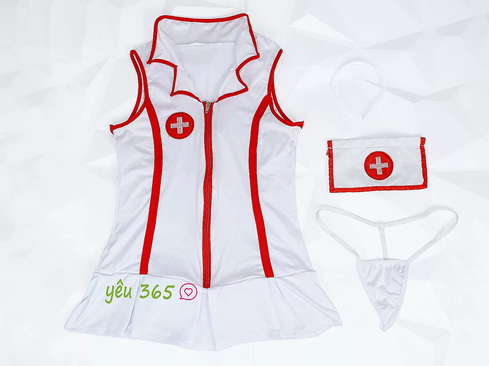 Bộ bạo dâm 9 món mặt nạ 3 màu