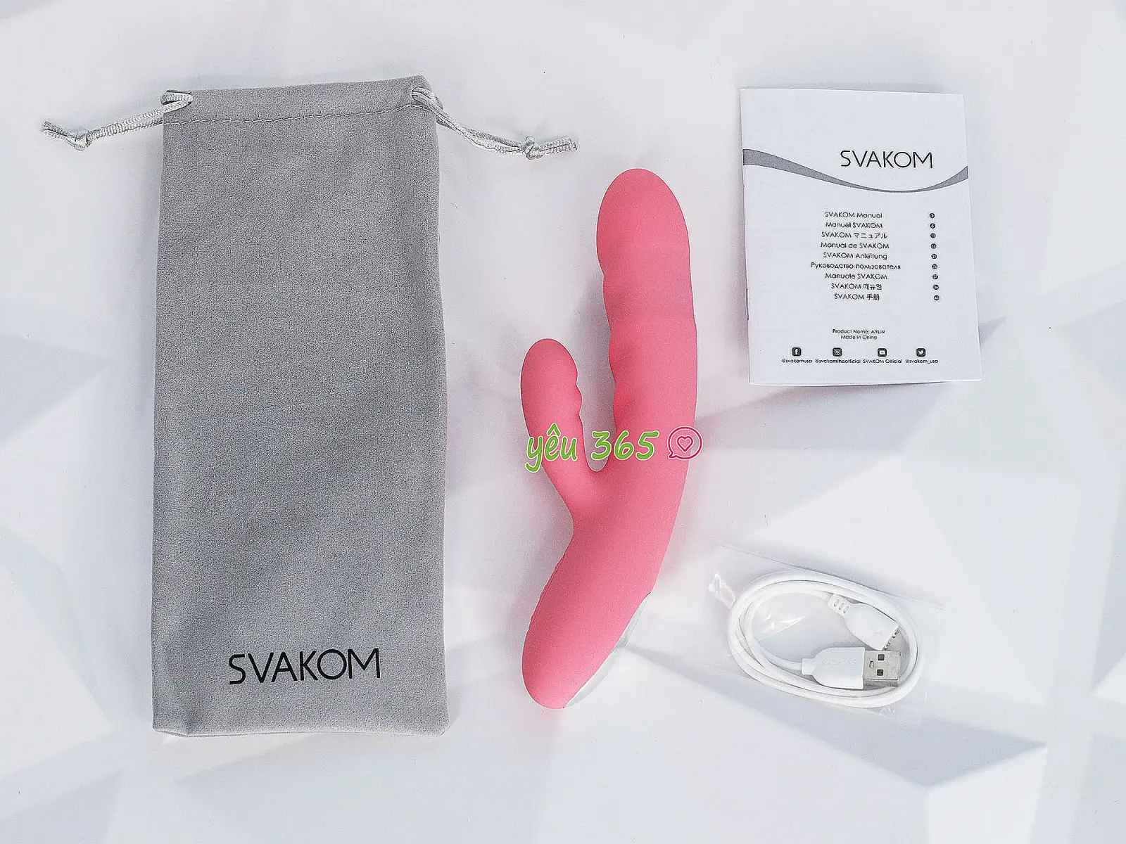Máy mát xa điểm G Svakom Avery rung thụt chuẩn USA