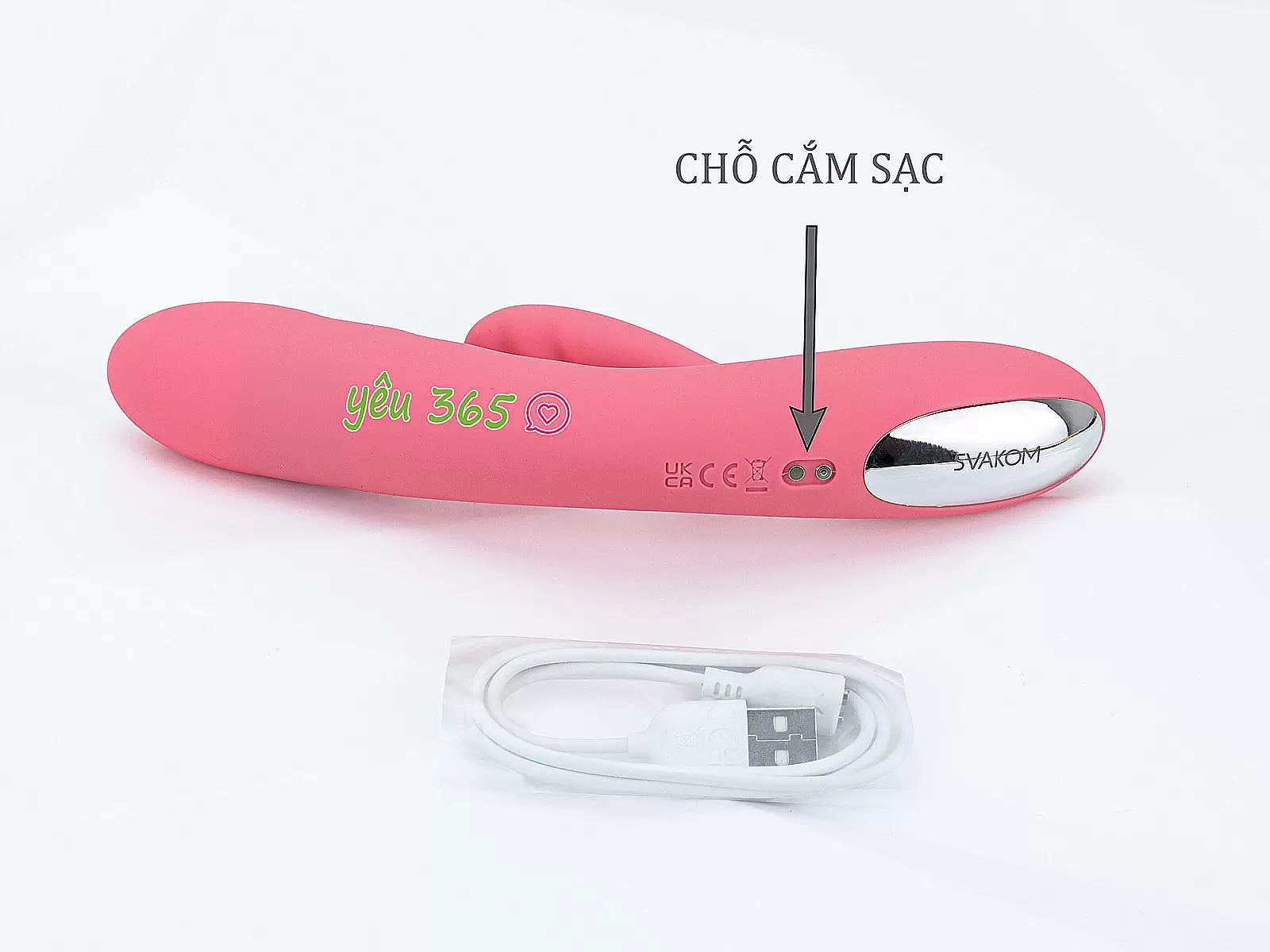 Máy mát xa điểm G Svakom Avery rung thụt chuẩn USA